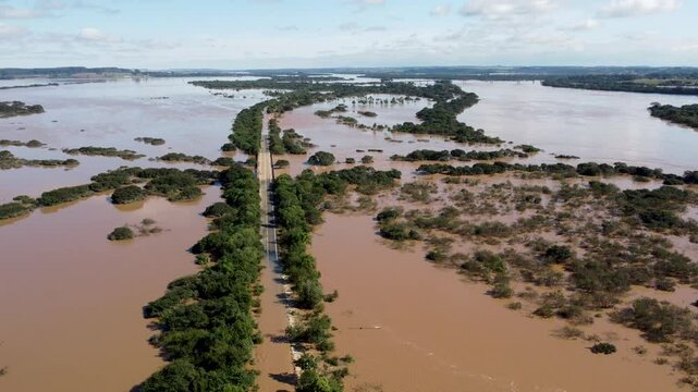Enchente no Rio Grande do Sul