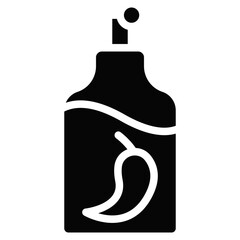Pepper Spray Vector Icons