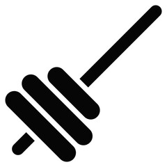 Honey Stick Vector Icons