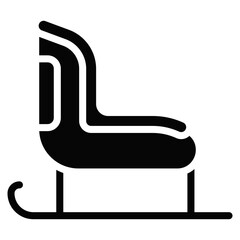 Fototapeta premium Sled Vector Icons