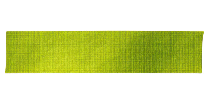 PNG Green yellow stripe adhesive strip white background accessories rectangle.