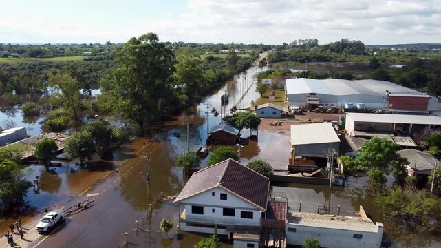 Enchente no Rio Grande do Sul