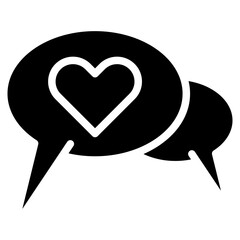Love Message Vector Icons