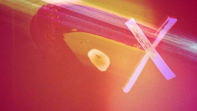 RICH and VIBRANT colors, old film overlay