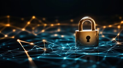Cyber security concept 