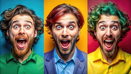 Hilarious and Unattractive Facial Expressions Captured in a Series of Amusing and Whimsical Images