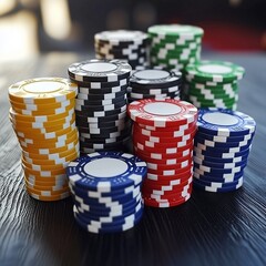 Casino - black jack - shuffle.