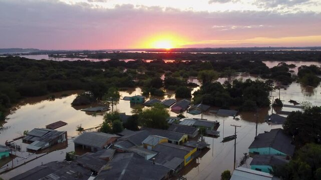 Enchente no Rio Grande do Sul