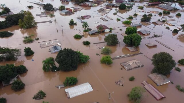 Enchente no Rio Grande do Sul