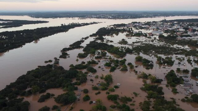 Enchente no Rio Grande do Sul