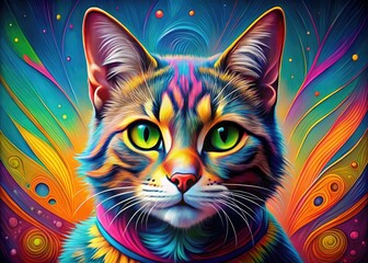 Humorous and Whimsical Cat Illustrations Perfect for Cat Lovers and Fun Art Enthusiasts Everywhere