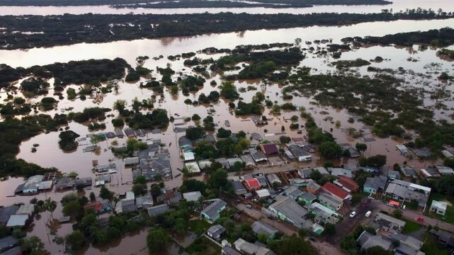 Enchente no Rio Grande do Sul