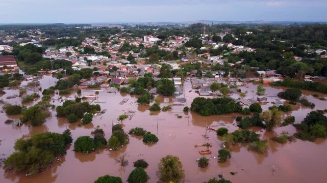 Enchente no Rio Grande do Sul