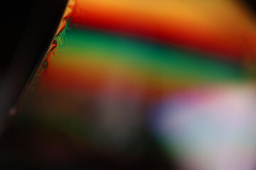 B fantastic reflection of the liquid in macro, colors, surrealistic background, fantastic smooth...