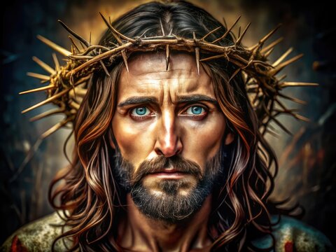 Inspirational and Artistic Depictions of Jesus Christ for Spiritual and Religious Themes