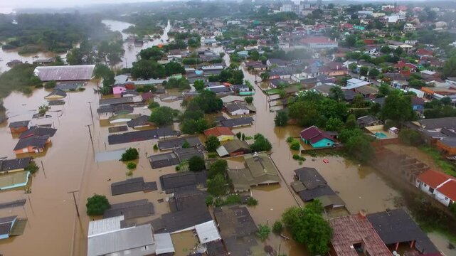 Enchente no Rio Grande do Sul
