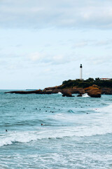 Naklejka premium Biarritz