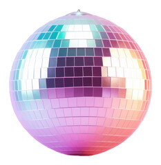 PNG Disco ball sphere illuminated celebration.