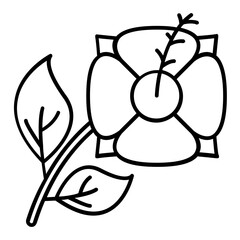 hibiscus flower icon