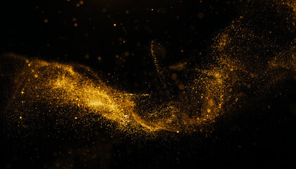 金色の粉塵