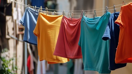Clothes hangers and clotheslines are essential tools in the laundry business, assisting in the efficient drying and storage of garments. Hangers provide support, preventing creases