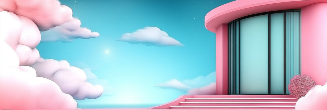 Pink Buildin Collapse
