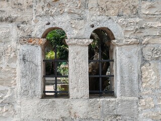 Vintage stone windows