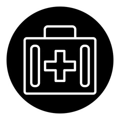 Obraz premium First Aid Kit Vector Icons