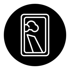 Aeroplane Window Vector Icons