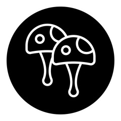 Mushroom Vector Icons
