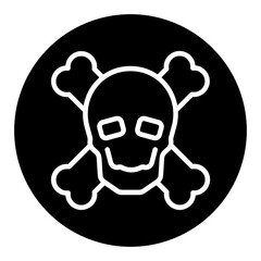 Pirate Danger Vector Icons