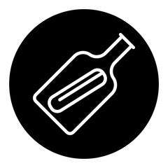 Message in a Bottle Vector Icons