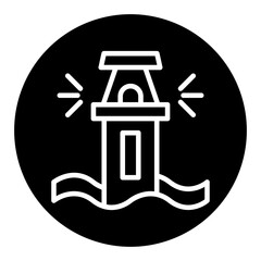 Lighthouse Vector Icons