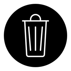 Trash Bin Vector Icons