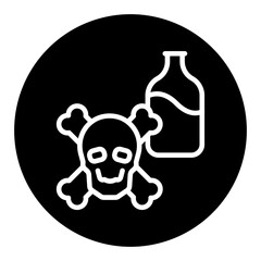 Poison Vector Icons