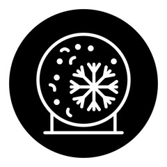 Snow Globe Vector Icons