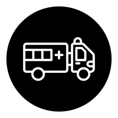 Ambulance Vector Icons