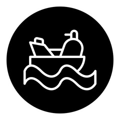 Jet Ski Vector Icons