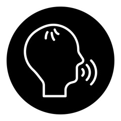 Voice Control Vector Icons