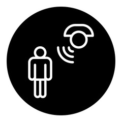 Motion Sensor Vector Icons