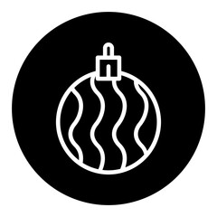 Christmas Bauble Vector Icons