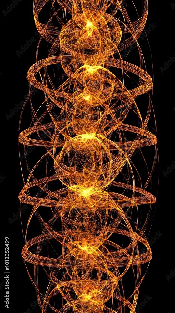 Poster Exploring the Intricate Patterns of Quantum Entanglement in Theoretical Physics