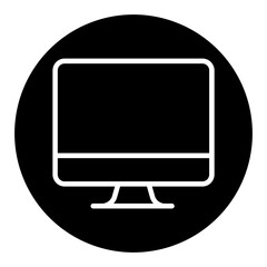 Desktop Computer Vector Icons