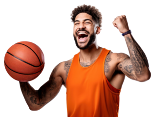 PNG Basketball sports white background determination.