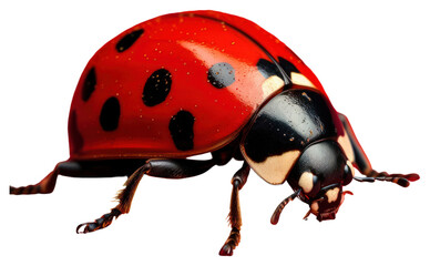Naklejka premium PNG Ladybug animal insect red.