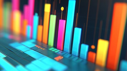 The significance of data graphs in visualizing information and conveying complex data in an easily understandable manner. This illustration emphasizes how data graphs enhance communication, 