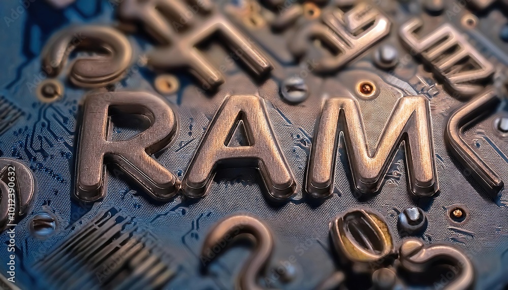 Poster high-performance ram for optimized computer performance