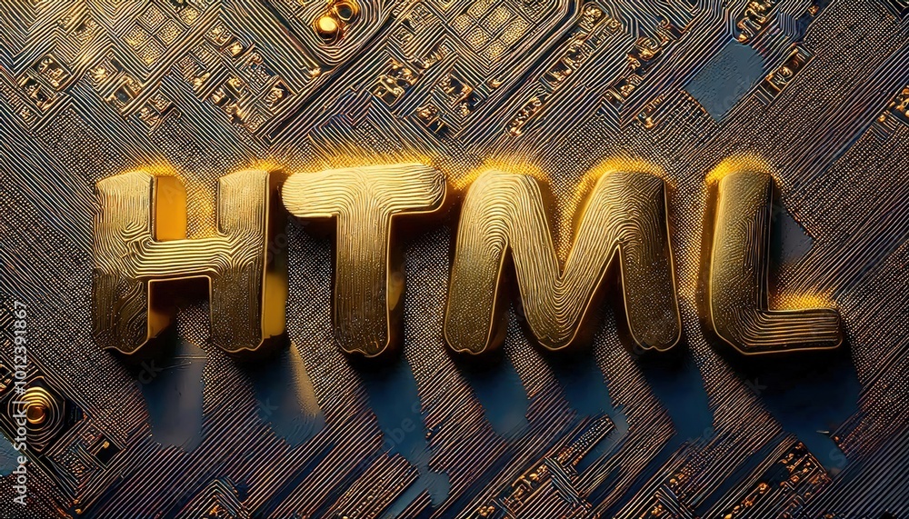 Poster html design and development in modern technology