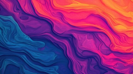 Obraz premium Abstract colorful wave pattern texture.