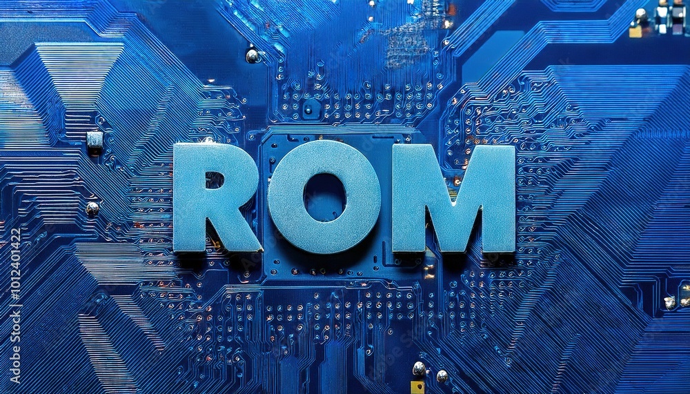 Poster understanding rom memory technology in electronics
